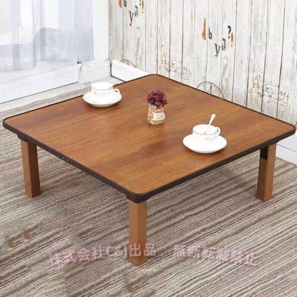 折りたたみテーブル 小型 長方形 木目調 おしゃれ 円卓 ローテーブル  C&amp;J  折れ脚テーブル ...