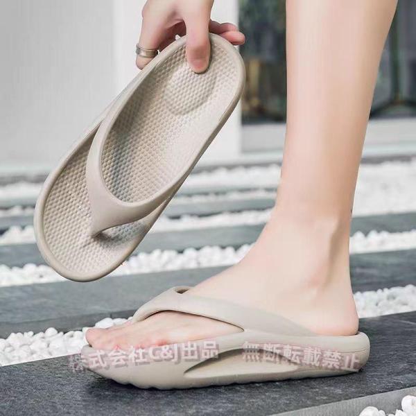 リカバリーサンダル メンズ/レディース トングタイプ 厚底 軽量C&amp;J（株)スポーツサンダル ビーチ...