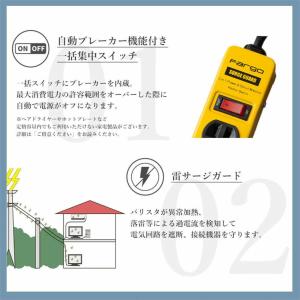 電源タップ おしゃれ Fargo ファーゴ S...の詳細画像3