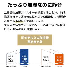 KI-SS50 シャープ 加湿空気清浄機 23...の詳細画像1