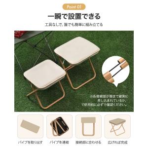 [2点で600円OFF]折りたたみ椅子 アウト...の詳細画像2