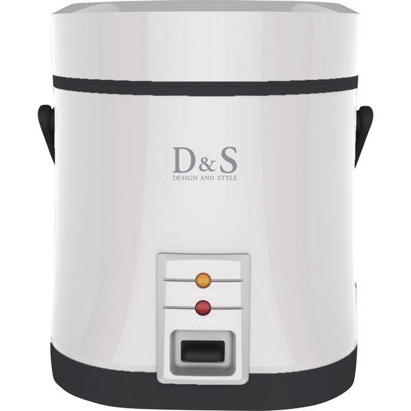 炊飯器 D&amp;S ミニライスクッカー DS.7703 1.5合炊き 簡単操作  早炊き キッチン家電 ...
