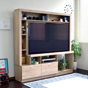 送料無料 壁面収納テレビ台 ハイタイプ 165幅 55インチ対応 TV台 ローボード テレビラック テレビボード AVボード 収納 TVラック 人気 おしゃれ リビング