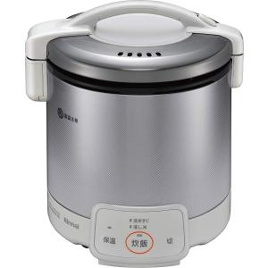 リンナイガス炊飯器 電子ジャー機能付き (都市ガス12・13A) こがまる 簡単操作 1.0〜5.5合 おしゃれ db キッチン 調理家電｜lifemaru