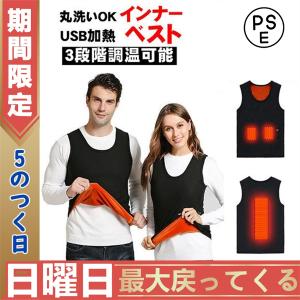電熱ベスト ヒート 電熱 インナー ホット ベスト