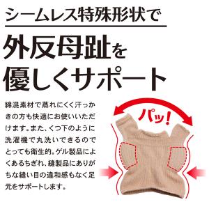 外反母趾 サポーター 日本製 がいはんぼし 矯...の詳細画像1