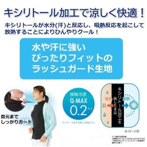 アンダー シャツ ラッシュガード UV 首あり...の詳細画像1