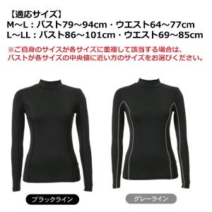 アンダー シャツ ラッシュガード UV 首あり...の詳細画像4