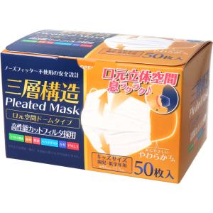 使い捨て 不織布マスク 清潔マスク ふつうサイズ 50枚入×3個セット 個