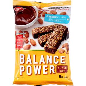 バランスパワー アーモンドカカオ味 袋入 6袋(12本)入 アーモンドカカオ バランスパワーアーモ