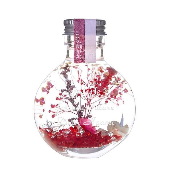 名入れギフト オリジナルギフト ハーバリウム S ピンク 結婚祝い 誕生日プレゼント おくりもの 結...