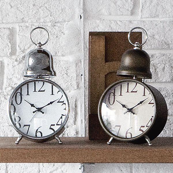目覚まし時計 アンティーク おしゃれ 置き時計 ALGER
