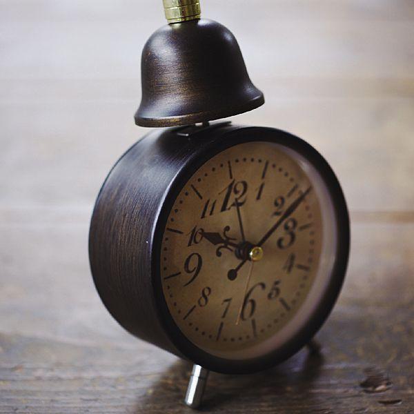目覚まし時計 アンティーク おしゃれ 置き時計 LEGER