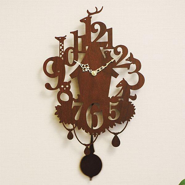 振り子時計 振子時計 北欧 壁掛時計 時計 TIER