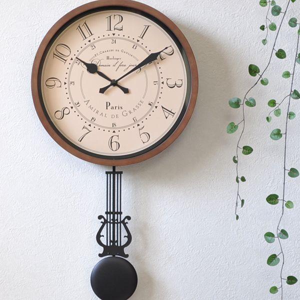 振り子時計 振子時計 掛け時計 ALCUIN