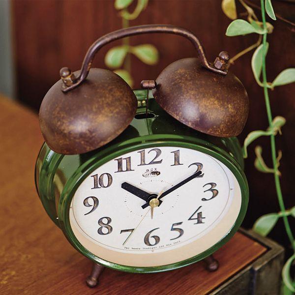 レトロ ポップ 目覚まし時計 目覚し時計 Dinant