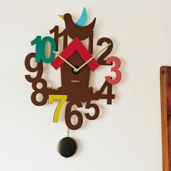 振り子時計 振子時計 壁掛け時計 Nest