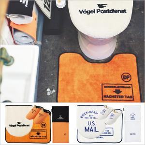 トイレマットセット Postal トイレタリーセット おしゃれ お洒落 カッコイイ 海外 外国 洗浄便座用 かわいい オシャレ カフェインテリア カッコイイ 蓋カバー Prettyfunnyballoons Com