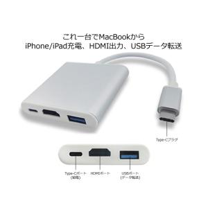 TYPE-C から HDMI出力 TYPE-C...の詳細画像1