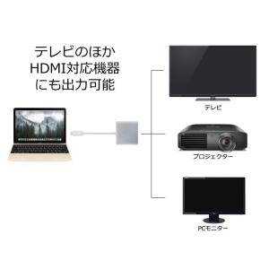TYPE-C から HDMI出力 TYPE-C...の詳細画像3