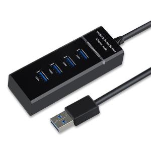 4ポートUSBハブ コンパクト 5Gbps USB3.0対応 下位互換USB2.0/1.1