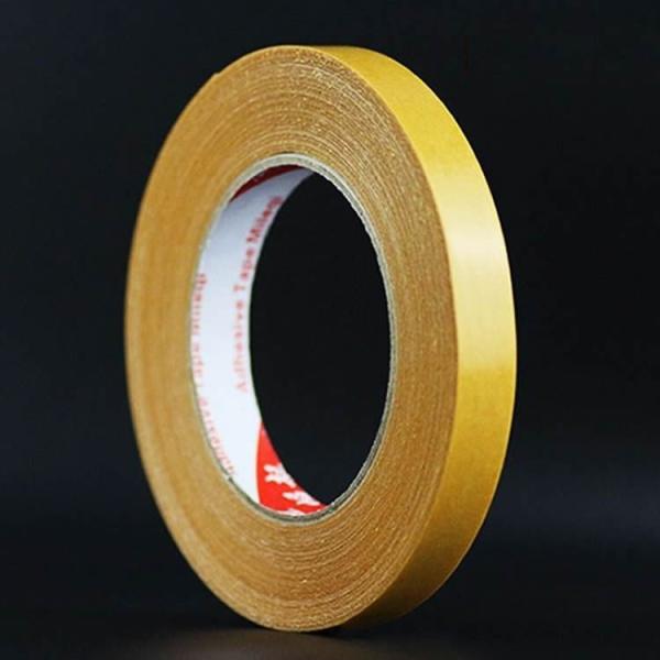 カーペット固定テープ 2個セット 15mm×20m 強力両面テープ 半透明 マット 絨毯用 布繊維 ...