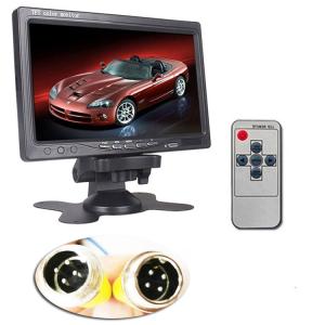 9インチ デジタル カラー TFT LCD（2ビデオ入力液晶付き）12-24V