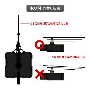 時計用ムーブメントキット 金属針タイプ 高級感...の詳細画像3