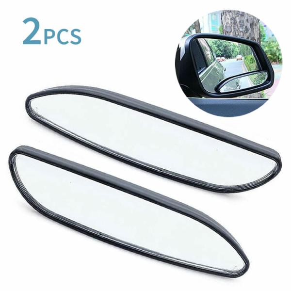 広角ミラー 車用補助ミラー 2個セット ドアミラーの視野拡大 ブラインドスポットミラー 死角解消 サ...