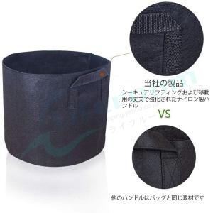 栽培袋 5個セット 7ガロン プランター 布鉢...の詳細画像2