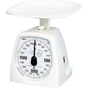 タニタ アナログクッキングスケール 2kg （ホワイト） 1437 （秤量：2kg）｜lifescale