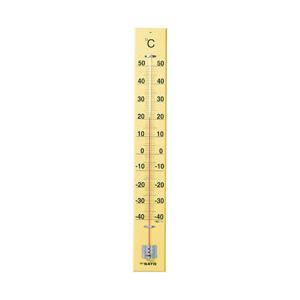 SATO 佐藤計量器 大型木製寒暖計 SK式90型 1530-30 （-40〜50℃、750mm）