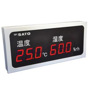 SATO 佐藤計量器 温湿度表示器 電圧入力 （センサ別売） SK-M460-TRH 8091-50｜lifescale
