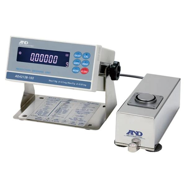 A＆D 生産ライン組込み用 高精度計量センサー AD-4212B-102 （秤量：110g）