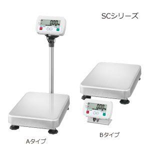 A＆D 検定付き 防塵・防水デジタル台はかり 一体型 SC-150KAM-K （秤量：150kg）