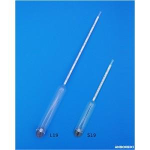 安藤計器 小形19本組標準比重計 （JIS B 7525-3） S19-03 （0.820〜0.88...