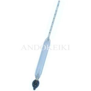 安藤計器 5本組酒精計 （酒精度浮秤） SS5-04 （60〜80）