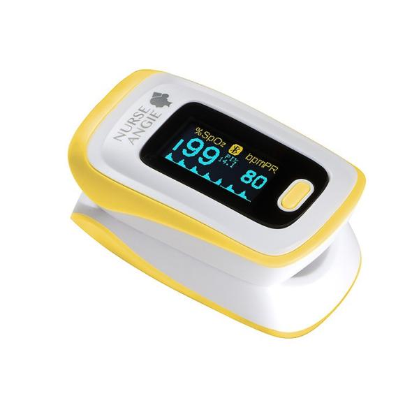 CUSTOM カスタム 酸素飽和度メータ パピッとパルスオキシメータ （Bluetoothデータ通信...