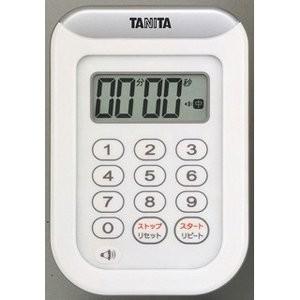 タニタ 丸洗いタイマー100分計 （ホワイト） TD-378