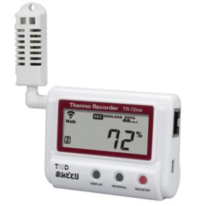 T＆D 温度・湿度データロガー おんどとり 有線LAN TR-72nw