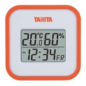 タニタ デジタル温湿度計 （オレンジ） TT-558 （-5〜50℃）｜lifescale