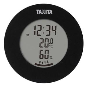 タニタ デジタル温湿度計 （ブラック） TT-585-BK （-5〜50℃）
