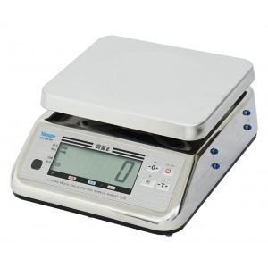 大和製衡 防水形デジタル上皿自動はかり 検定品 UDS-600-WPK-15 （秤量：15kg）｜lifescale