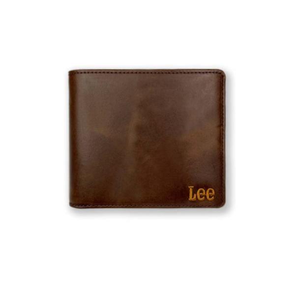 全3色 LEE リー ウォレット 二つ折り 財布 中ベラ（0520370） (チョコ)