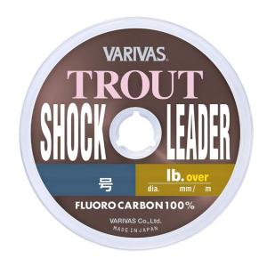 バリバス(VARIVAS) トラウトショックリーダーフロロカーボン 30m 1号 (4lb.over)｜lifeshop369