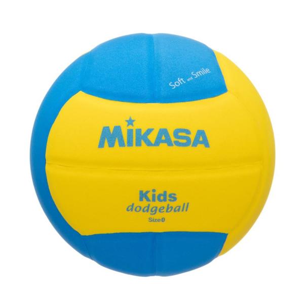 ミカサ(MIKASA) スマイルドッジボール 0号(幼児~小学生向け) 150ｇ 黄/青 SD00-...
