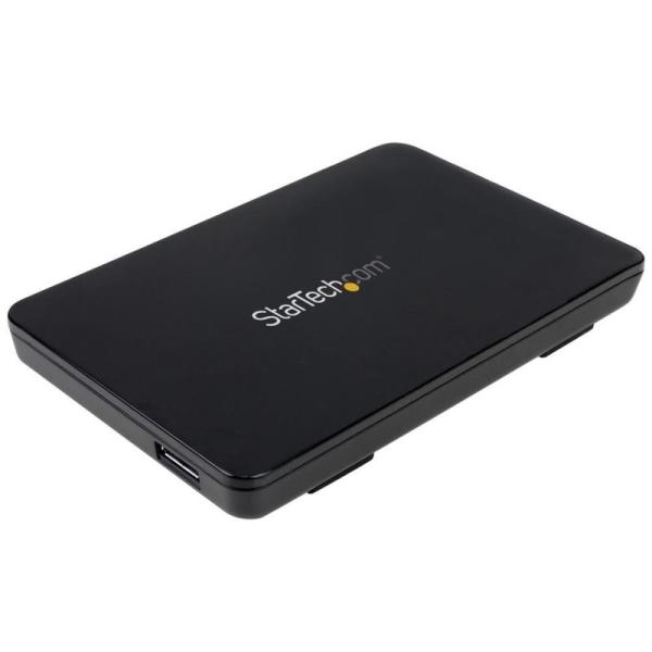 StarTech.com 外付け2.5インチSATA SSD/HDDケース 取付け工具不要 USB ...