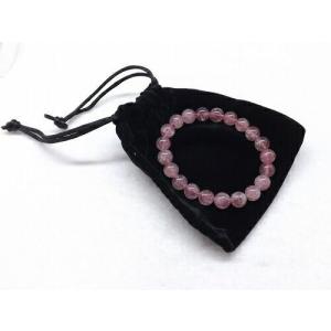 ベロア調ポーチ　巾着袋