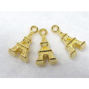 ゲリラセール!エッフェル塔 チャーム ゴールド...の詳細画像2