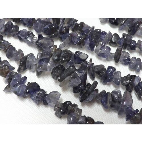 アイオライト　さざれ　１連・80cm